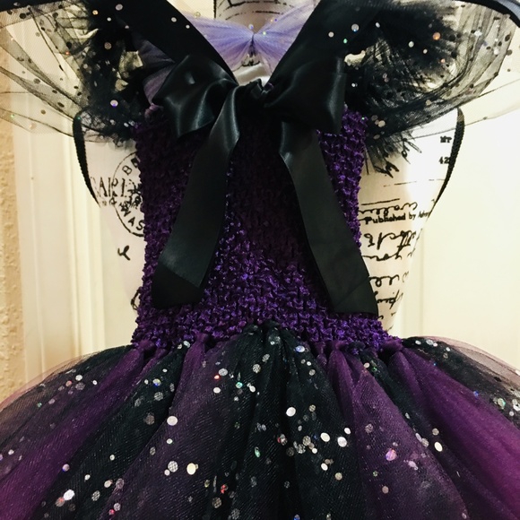 MALEFICENT couture tutu dress/costume - Picture 4 of 7